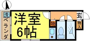 イクス新小岩【2階】の間取り