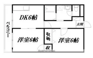 アゼリア【2階】の間取り