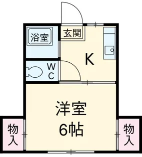 メゾンドオゼキ【2階】の間取り