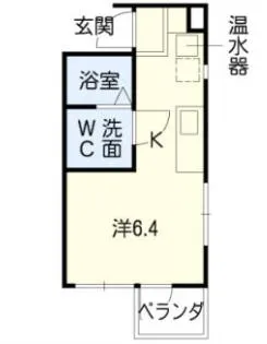 翔ずいうん【3階】の間取り
