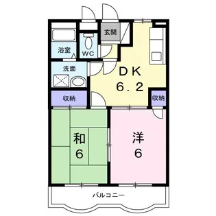 ウィンベル【1階】の間取り
