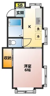 宏洋ハウス【2階】の間取り