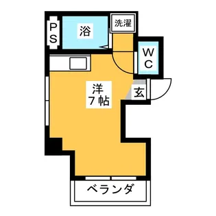オラシオン人宿II【2階】の間取り