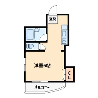 牛瀧ビル【3階】の間取り