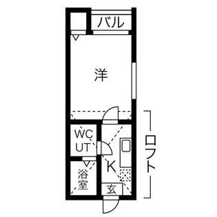 La maisom Y’s 本陣【2階】の間取り