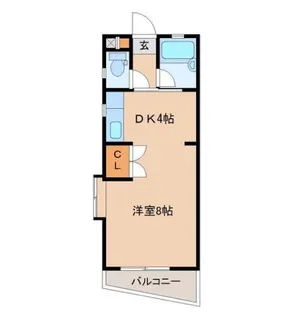 リバーレーン【3階】の間取り