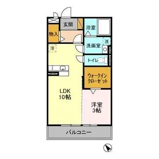 アークトゥルス【2階】の間取り
