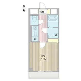 南幸町N・Sコート【2階】の間取り