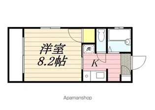 プレアール九品寺【2階】の間取り