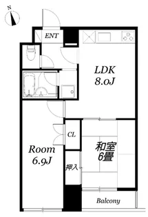 西浅草TKビル【3階】の間取り