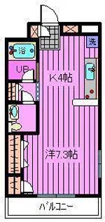 ルナシータ東大宮【3階】の間取り