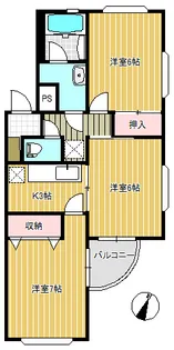 グランデ ボワール【3階】の間取り