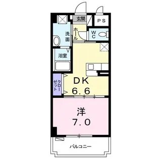 アンプリル【1階】の間取り