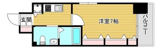 リーガル南船場【3階】の間取り
