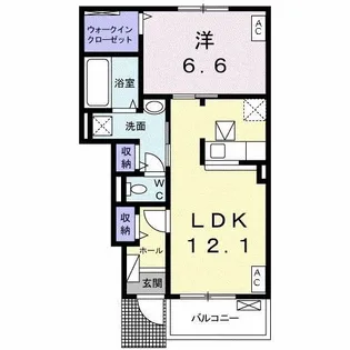 グル ピーノ II【1階】の間取り