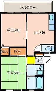 クリーンハイツ【1階】の間取り