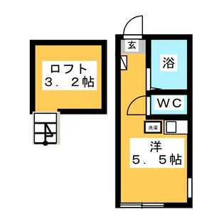 ARBOR BLUE TRIA【1階】の間取り