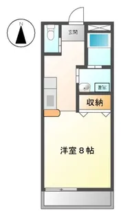 シャルマン【1階】の間取り