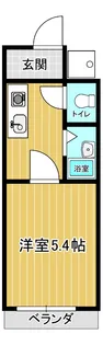 ロイヤルパーク若林【2階】の間取り