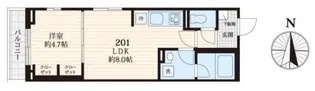マンションエル荻窪(MANSION L 荻窪)【2階】の間取り