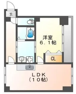 B,z Stage 8【5階】の間取り
