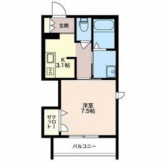 FORENA【3階】の間取り