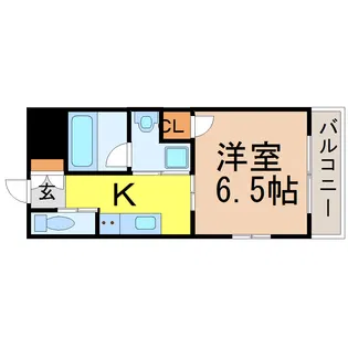 MSビルONE(エムエスワンビル)【2階】の間取り