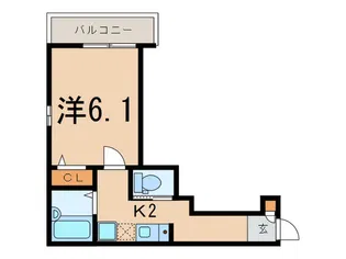 MDM洗足【2階】の間取り