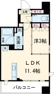 GRAN PASEO明大前【4階】の間取り