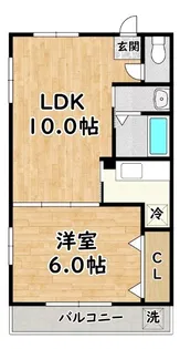 サンコートミツヤ【3階】の間取り