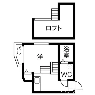 スカイヒル新栄【1階】の間取り