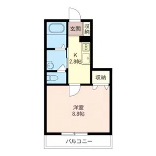 プランドールKT【3階】の間取り