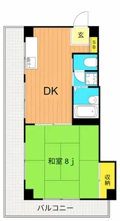 サンハイツ寿【3階】の間取り