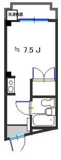 フラワー西ヶ谷【2階】の間取り