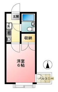 東京都杉並区永福2【アパート】の間取り