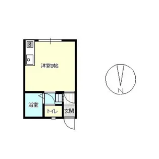 コーポメマリスB【2階】の間取り