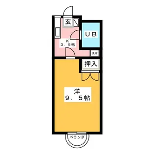 RIVAGE UEDA【2階】の間取り