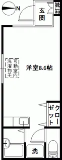 東京都中野区若宮3【マンション】の間取り