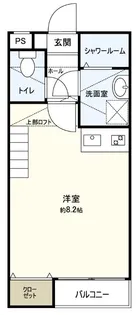 Azul(アスール)長町南【1階】の間取り