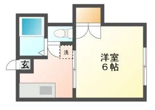 岡山県岡山市中区高島1【アパート】の間取り
