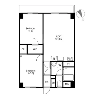 グランテラッセ西早稲田【3階】の間取り