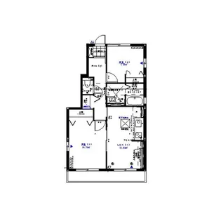 キャピタル丸森A棟【1階】の間取り
