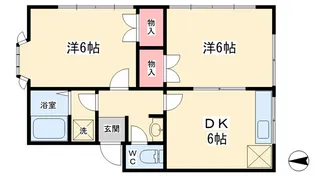 セルーラ高屋敷【2階】の間取り