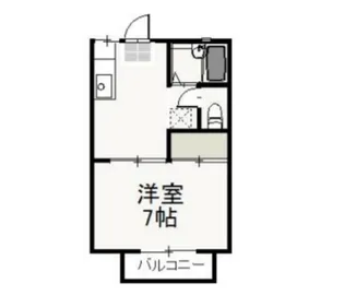 ノース・アヴァロン【1階】の間取り