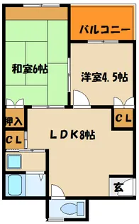 正井ビル【2階】の間取り