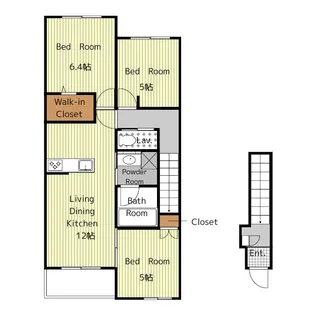 Orion Court【2階】の間取り