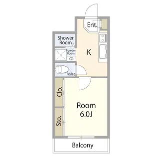 ピースヒルズ【2階】の間取り