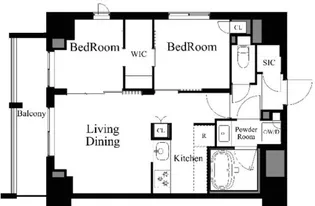 東京都台東区下谷2【マンション】の間取り