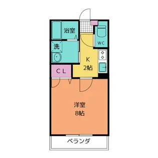 Vie Scene S【1階】の間取り