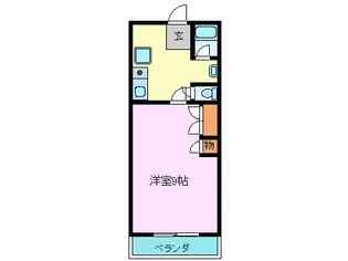 小坂マンション【1階】の間取り